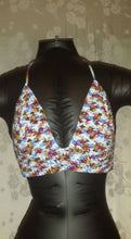 Load image into Gallery viewer, Hand Crocheted Mt. Sunset Bikini Top