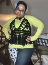 Load image into Gallery viewer, Hand crocheted SpiderWeb Bralette