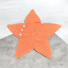 Load image into Gallery viewer, Hand crocheted Baby Star Bunting Blanket