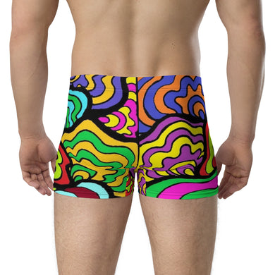 Colorful Sea Shells Boxer Briefs