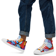 Load image into Gallery viewer, &quot;Recovery&quot; Men’s high top canvas shoes