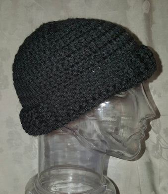 Hand Crocheted Male Winter Hat/Beanie