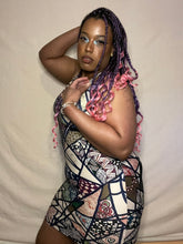 Load image into Gallery viewer, Zentangled Paradox Sublimation Cut &amp; Sew Dress