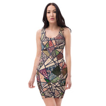 Load image into Gallery viewer, Zentangled Paradox Sublimation Cut &amp; Sew Dress