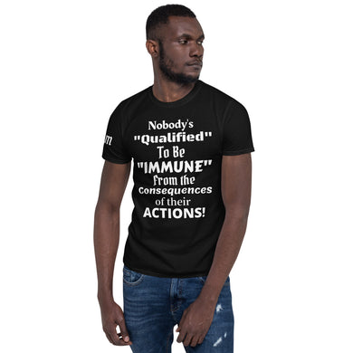 End Qualified Immunity Shirt Short-Sleeve Unisex T-Shirt